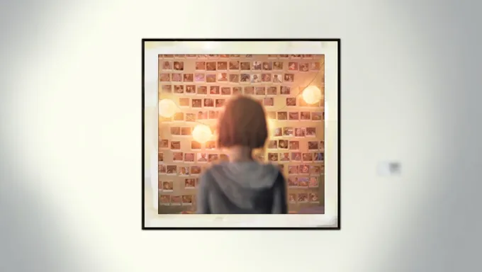 Life Is Strange max looking at her wall